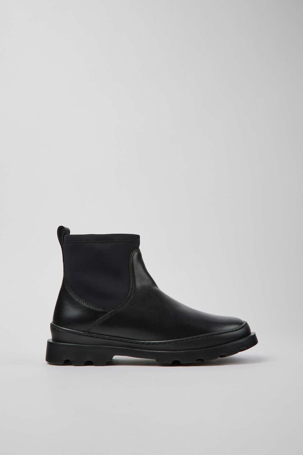 Camper Brutus Leather Chelsea Boot in Black Lyst