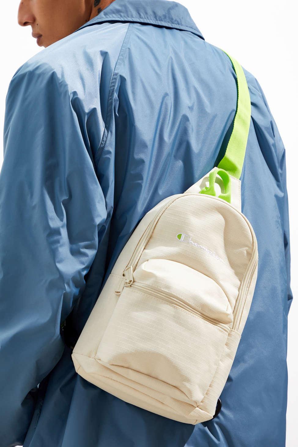 champion single strap backpack