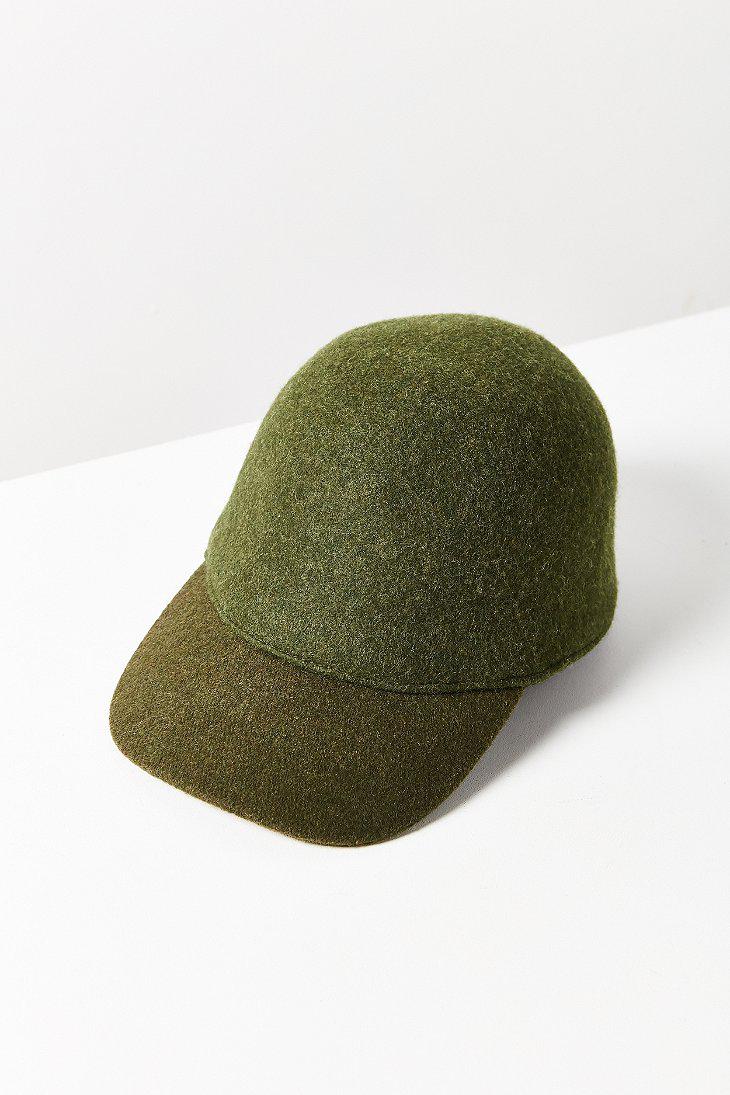 felt baseball hat