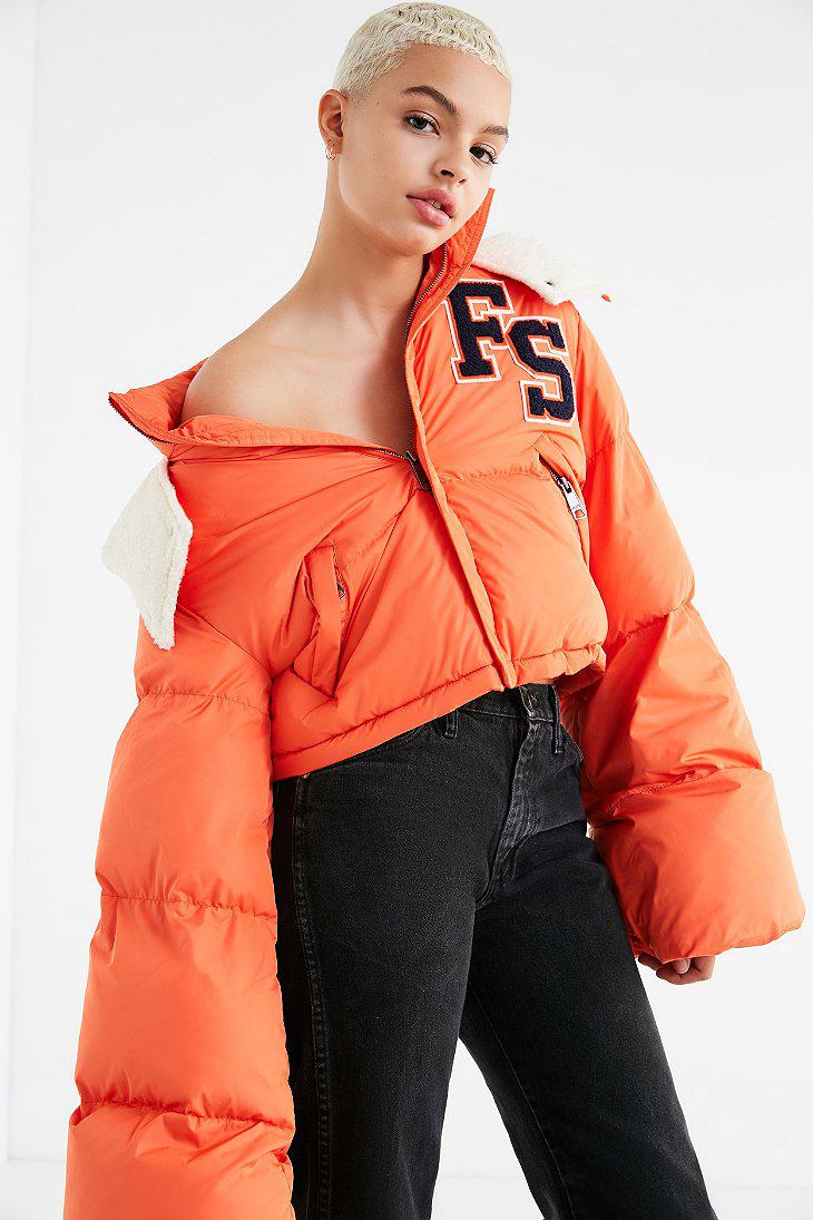 fenty puma orange jacket