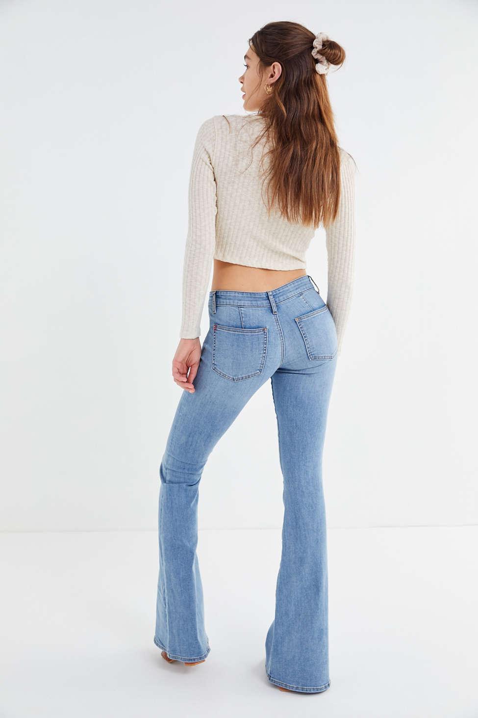 BDG Reese Low-rise Flare Jean in Blue | Lyst