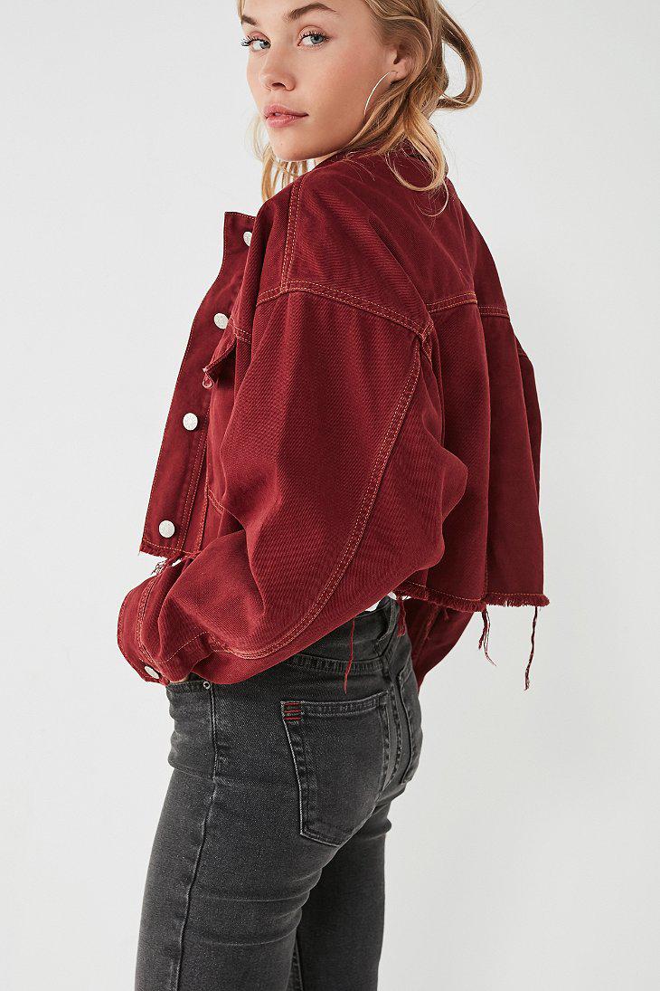 bdg cropped denim jacket