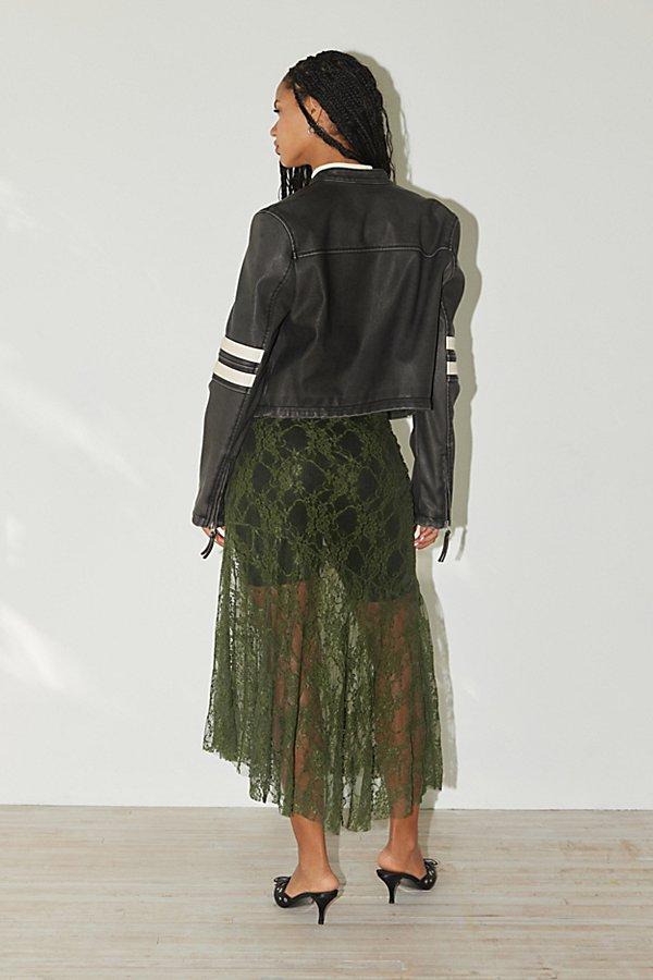‧˚₊*̥✧ jaded london razor skirt Shop Kena Whipstitch Cow Micro Mini Skirt | Jaded London