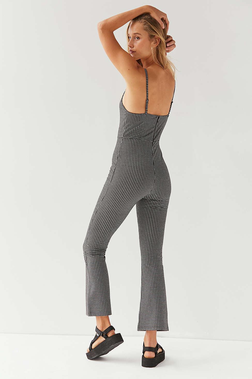 urban outfitters gingham jumpsuit