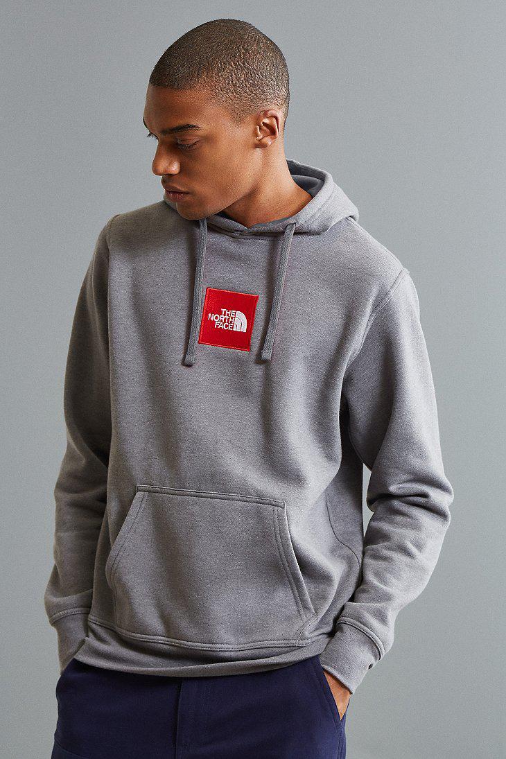 The North Face Cotton The North Face Embroidered Box Logo Hoodie 