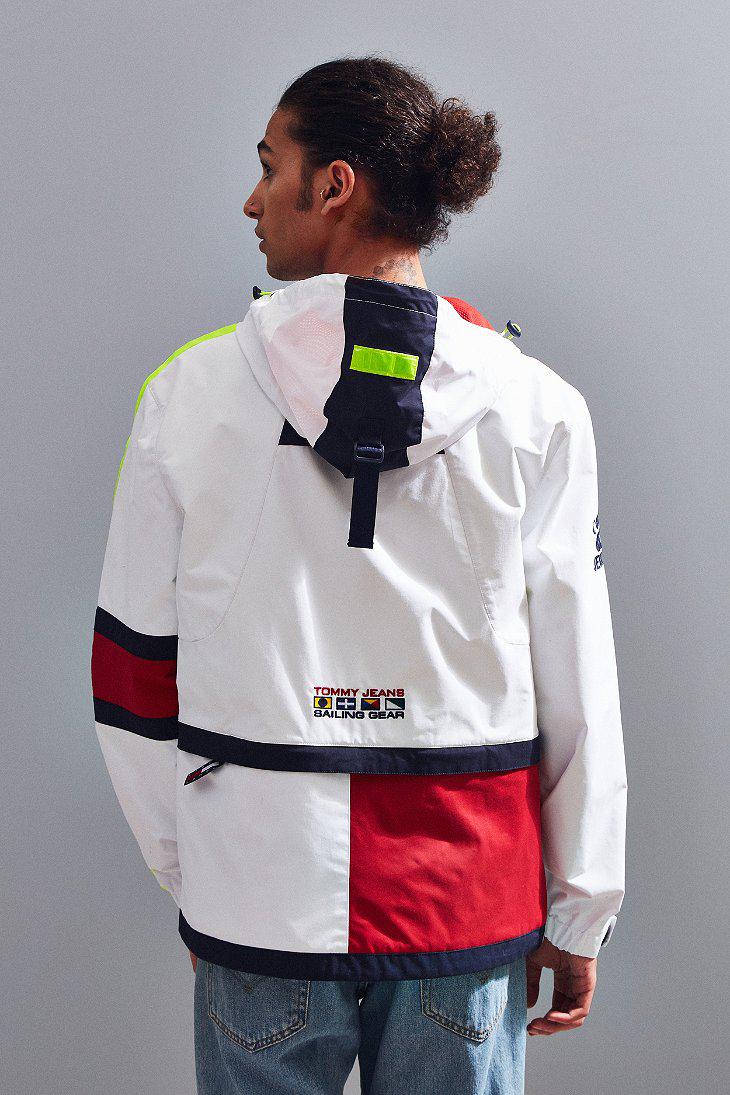 Tommy Hilfiger Tommy Hilfiger '90s Sailing Jacket in White for Men | Lyst