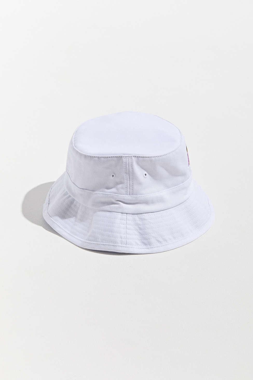 Mitchell and Ness Los Angeles Lakers M&N HWC Off White Bucket Hat