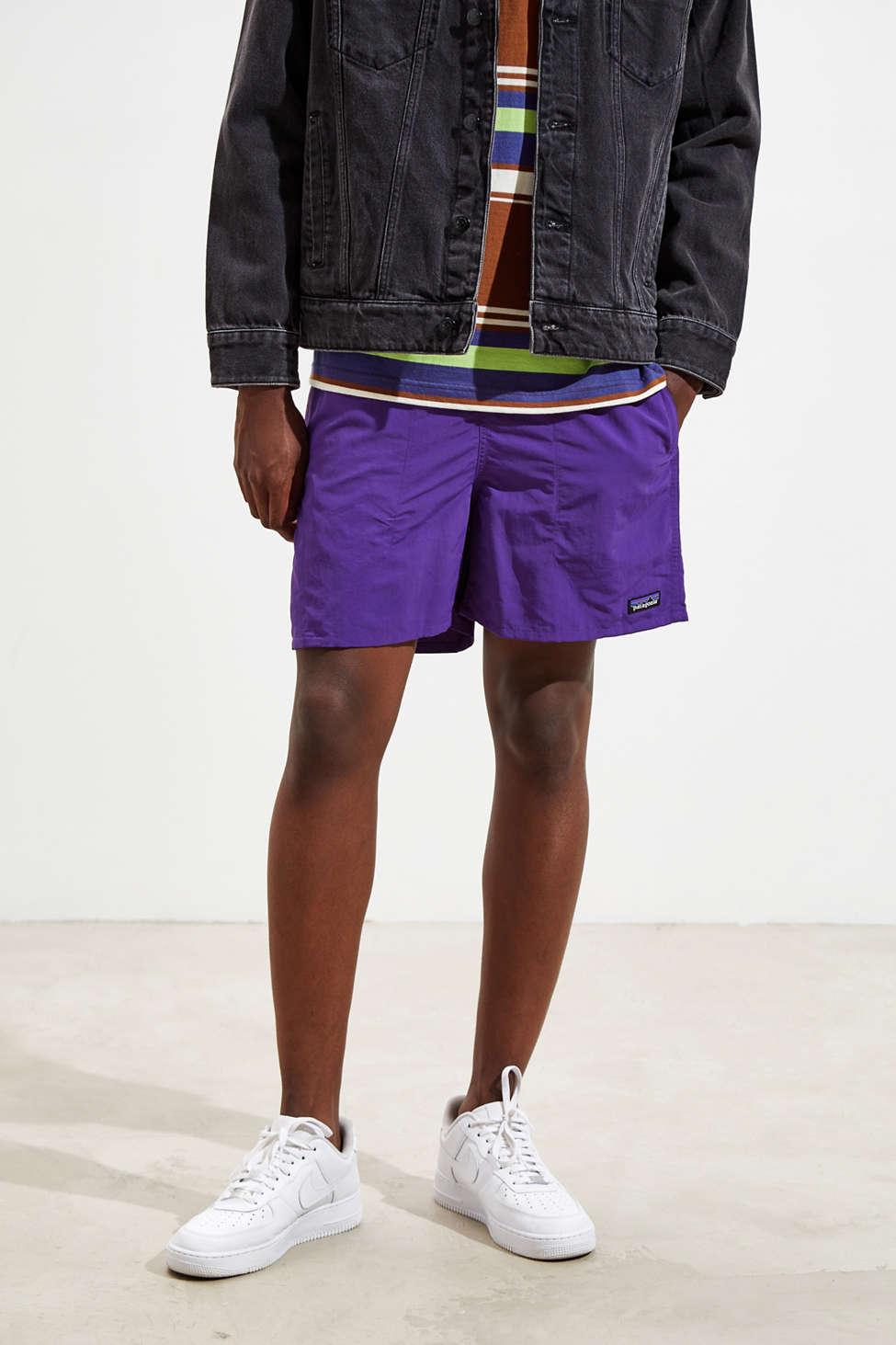 Patagonia men's sales baggies purple