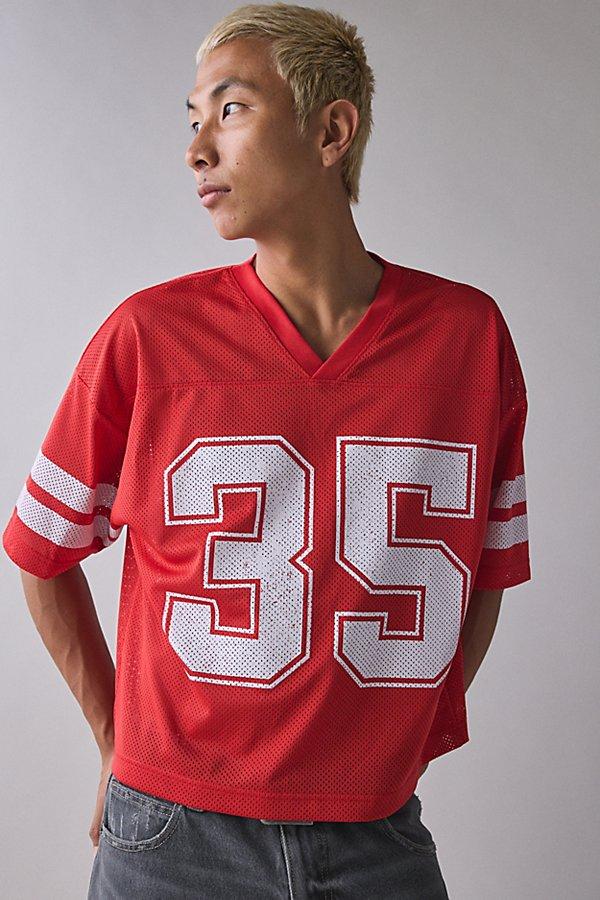 Urban Outfitters Good Game Football Jersey Tee in Red for Men Lyst