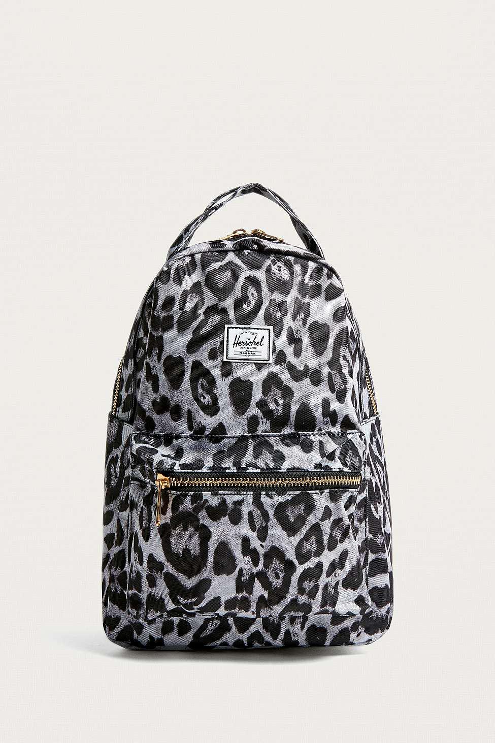 herschel snow leopard backpack