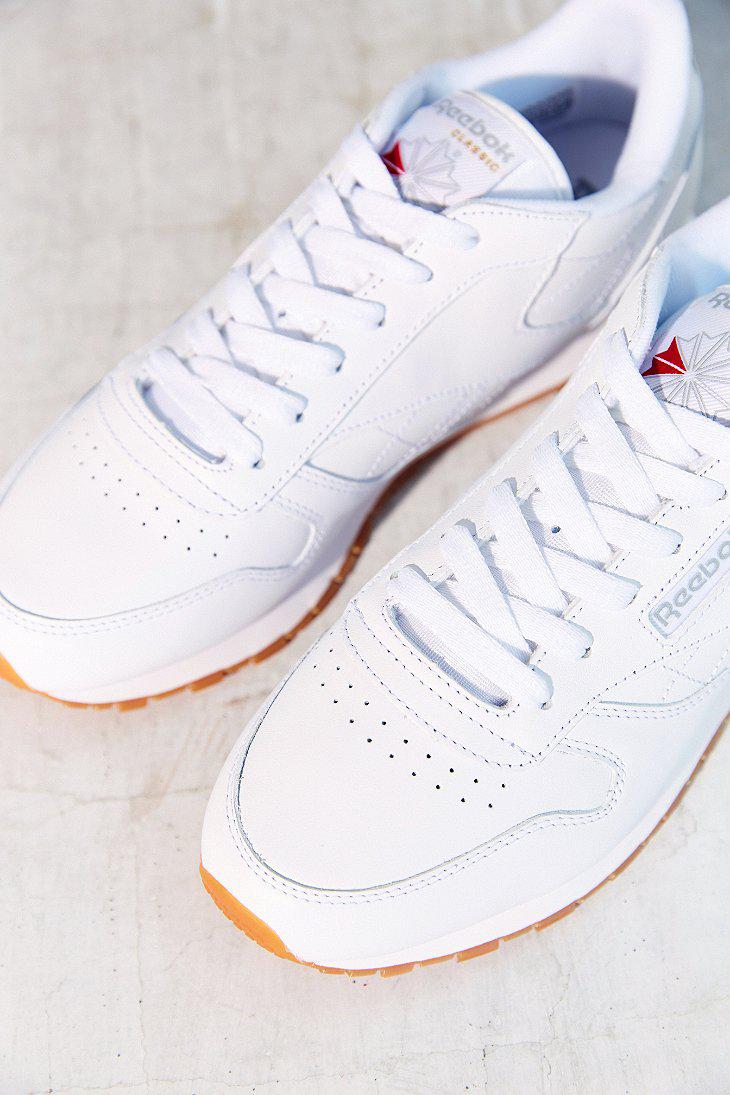 reebok classic leather white gum womens