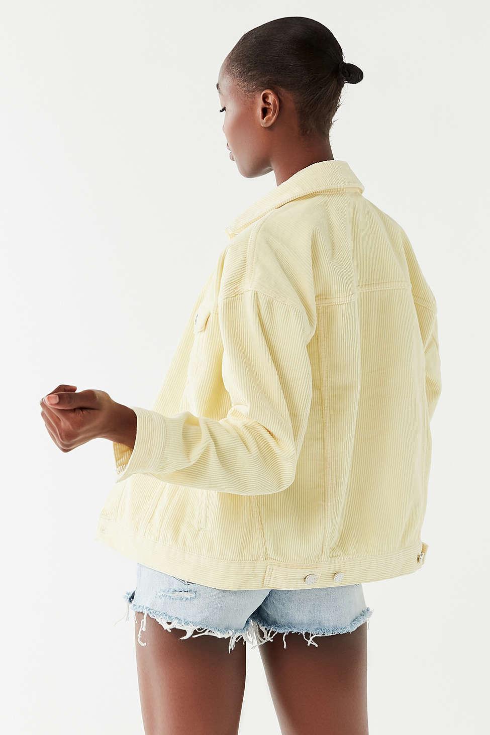 bdg corduroy trucker jacket