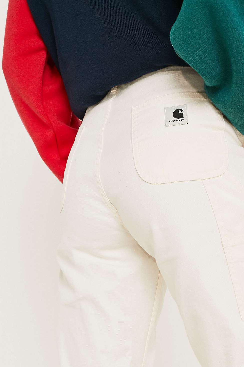 carhartt wip pierce cream jeans