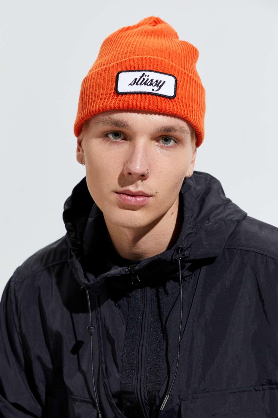 Stussy patch cuff beanie Clearance