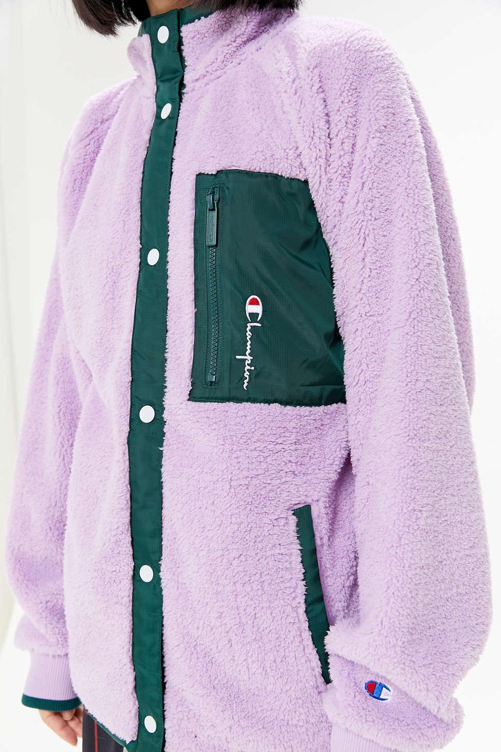 champion sherpa coach jacket