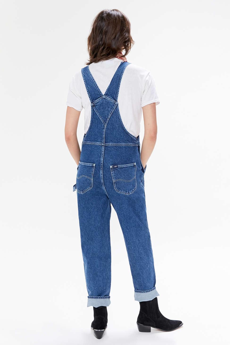 Lee Jeans Uo Exclusive Denim Overall in Blue - Lyst