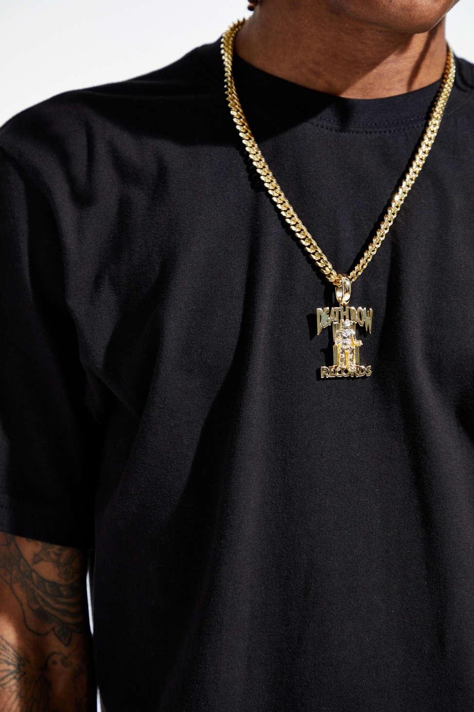 Urban Outfitters King Ice X Death Row Records Necklace For Men Lyst