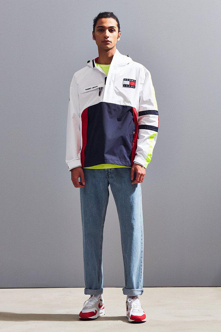 Tommy Hilfiger Tommy Hilfiger '90s Sailing Jacket in White for Men | Lyst