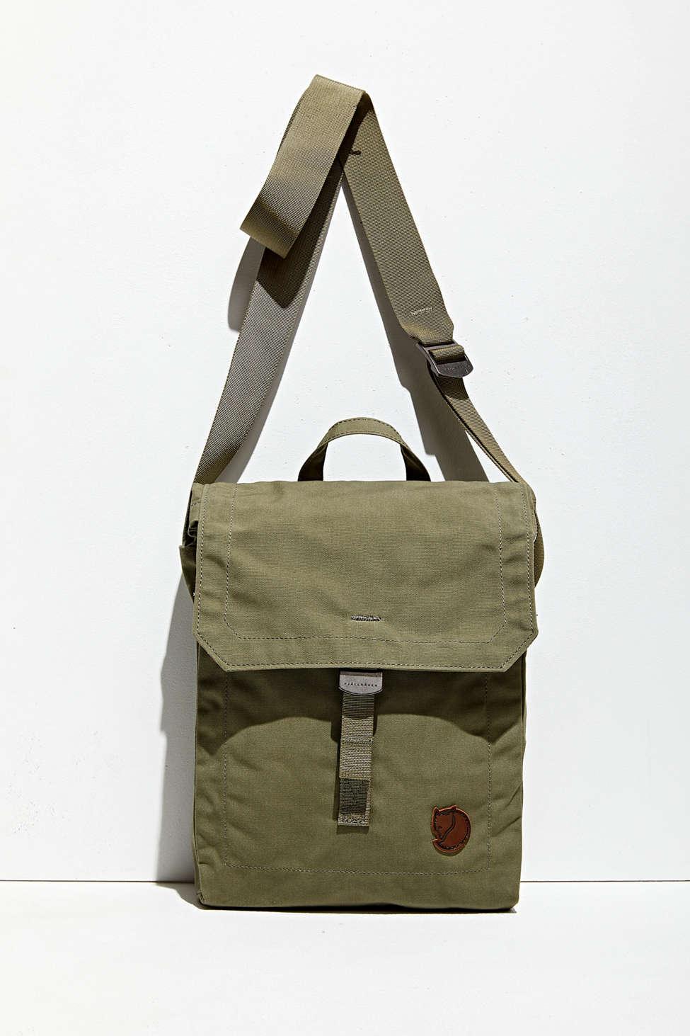 Fjallraven Foldsack 3 Crossbody Bag Green for Men Lyst
