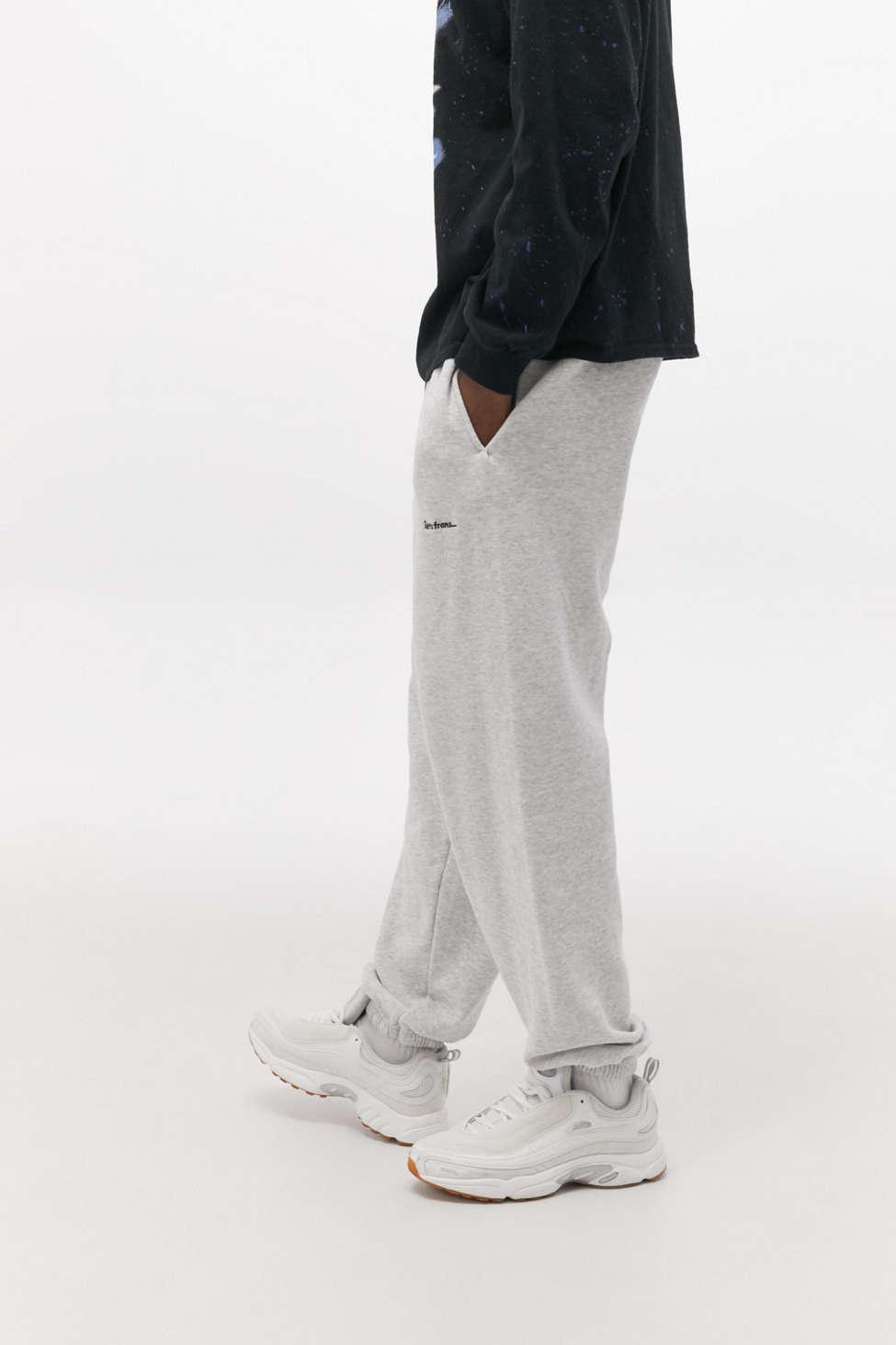 iets frans... Grey Marl Joggers in Gray for Men | Lyst