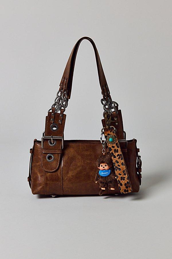 Silence + Noise Chain Strap Shoulder Bag in Brown | Lyst
