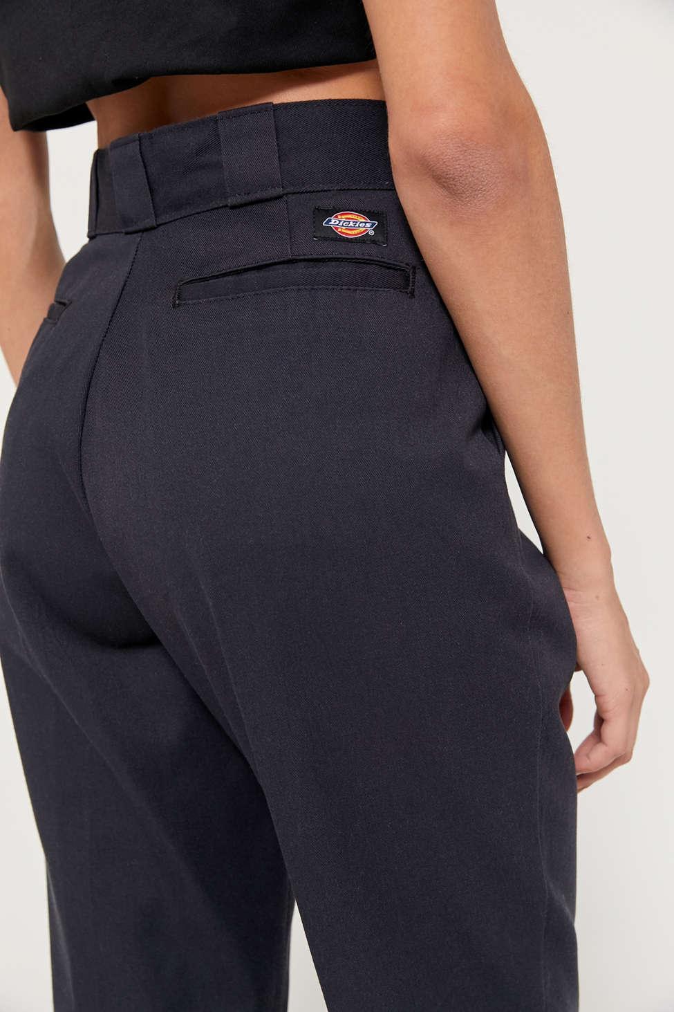 womens navy blue dickies work pants