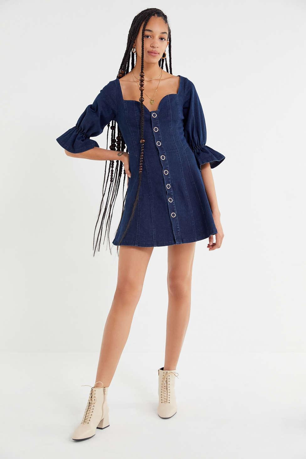 finders keepers deja vu mini dress