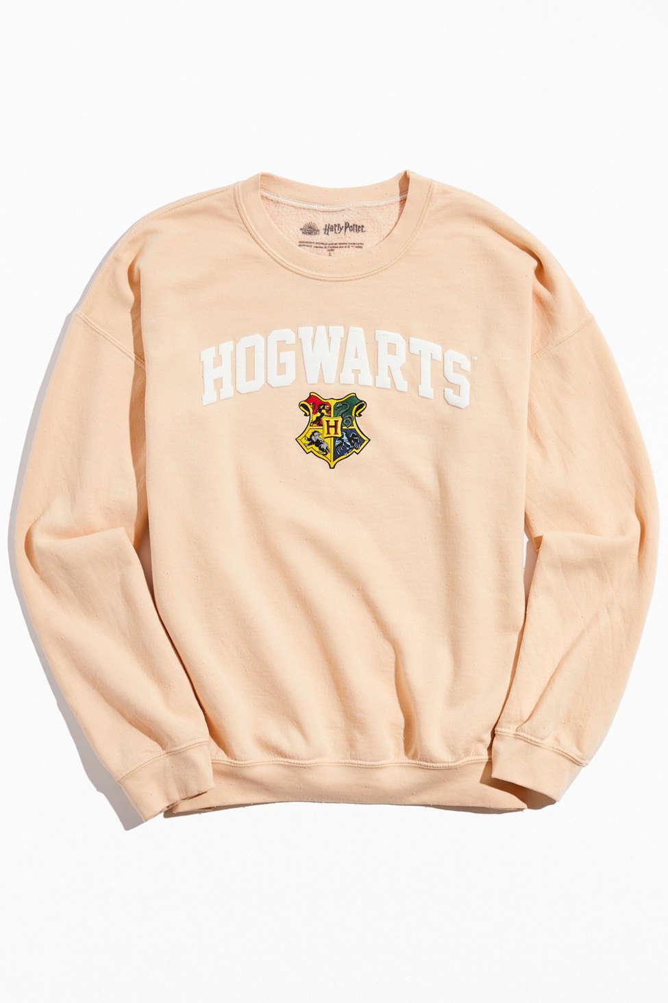 pak Supplement Spin Urban Outfitters Harry Potter Hogwarts Crew Neck Collegiate Sweatshirt in  Yellow for Men | Lyst