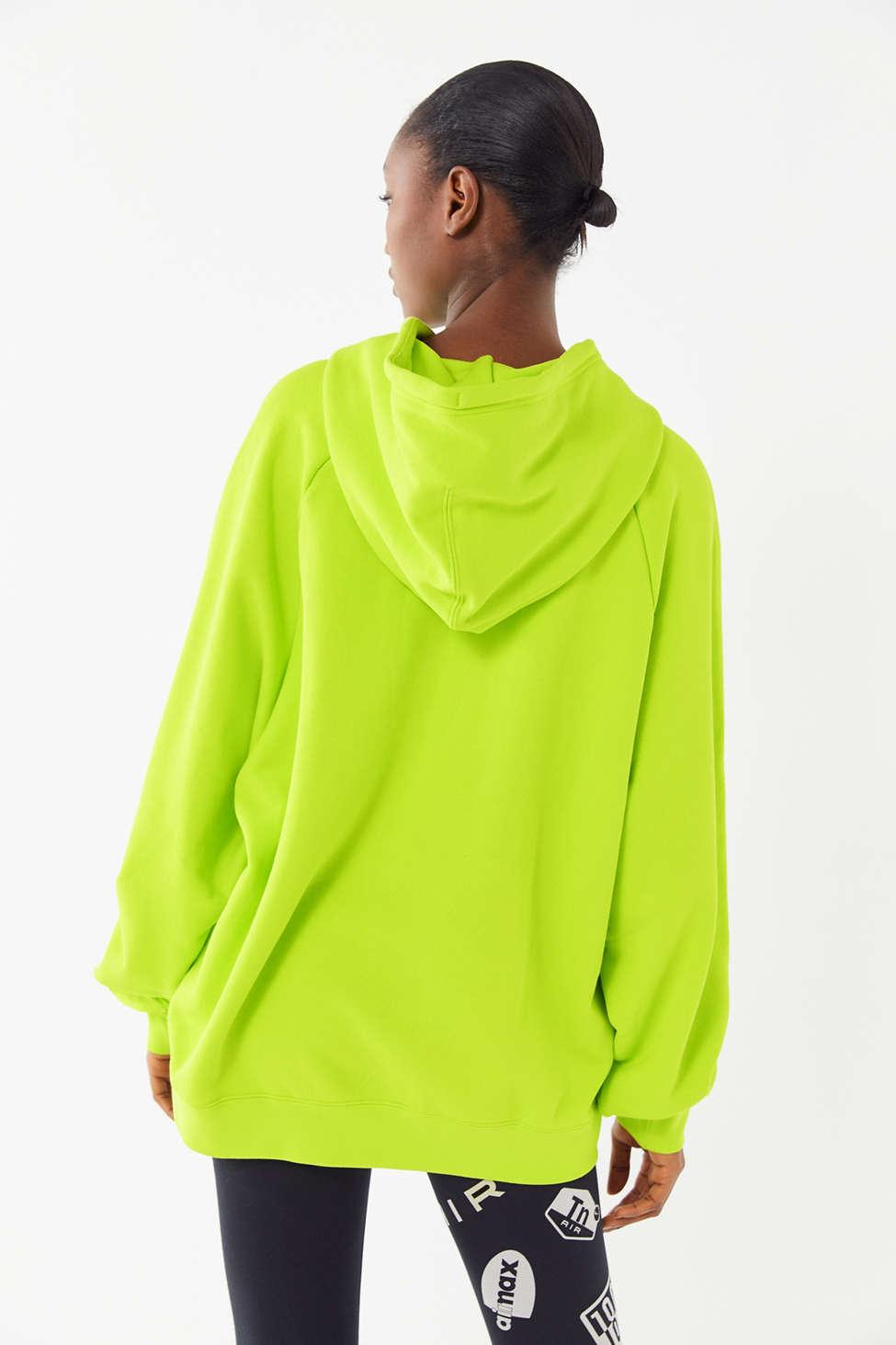 Nike Nike Sportswear Neon Hoodie Sweatshirt in Green - Lyst