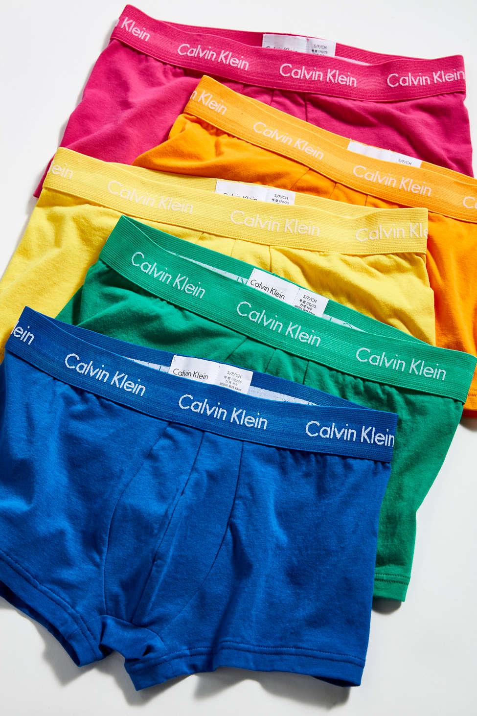 Calvin Klein Cotton Calvin Klein Rainbow Low-rise Boxer Brief 5-pack for  Men - Lyst
