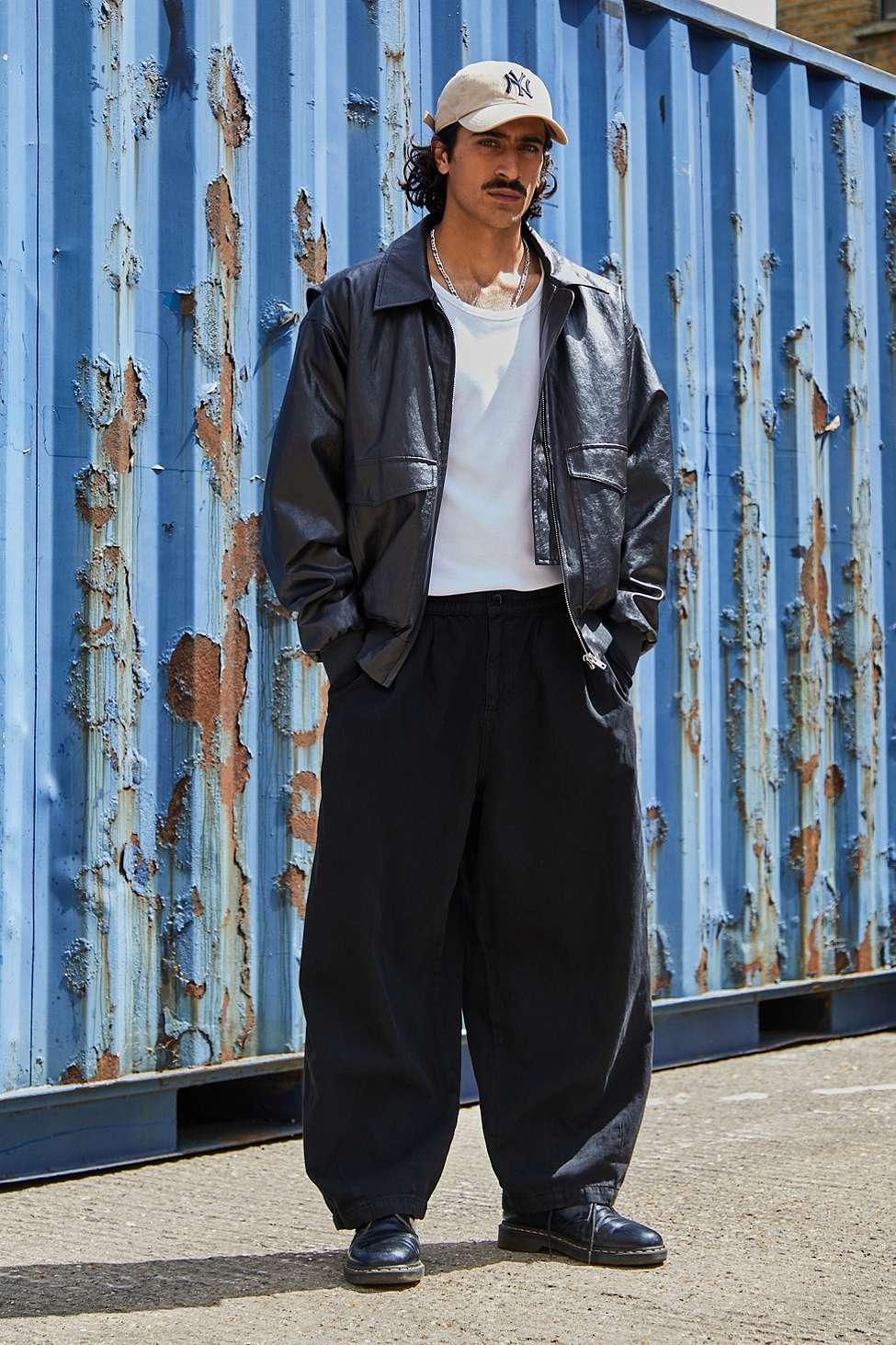 BDG Black Balloon Pants for Men Lyst UK