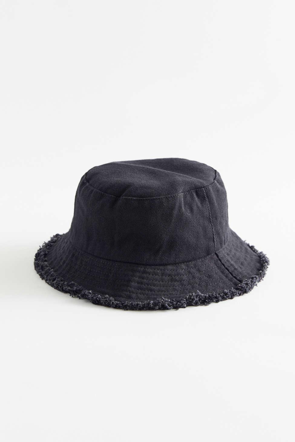 frayed bucket hat