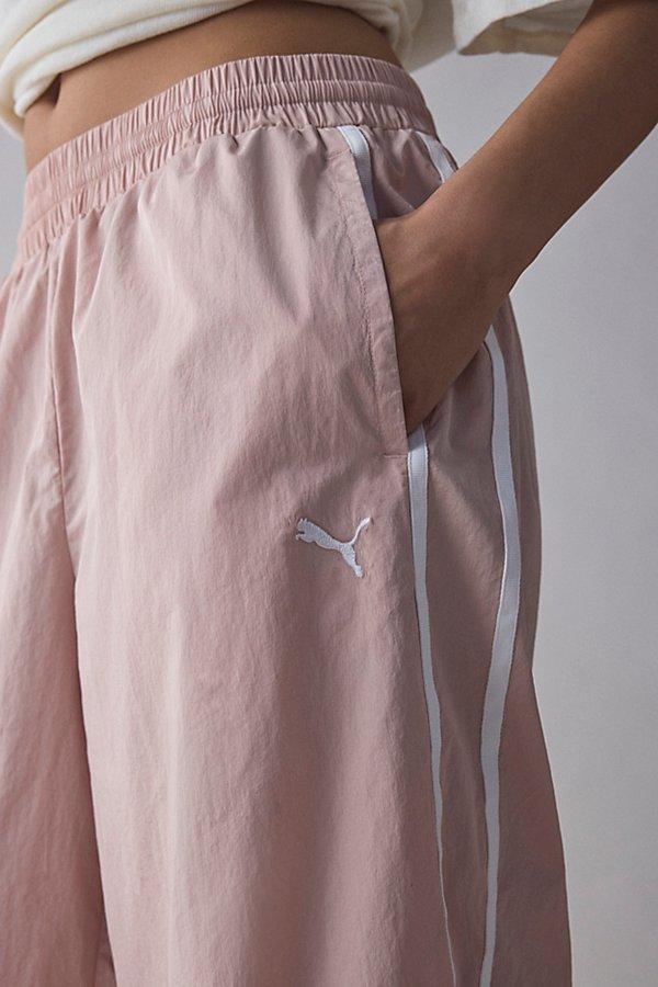 【PUMA】 W T7 MODERNDELIGHT TRACKPANTS ROSE QUARTZ 国内発送 PUMA パンツ ウェア プーマウェア W T7 MODERNDELIGHT