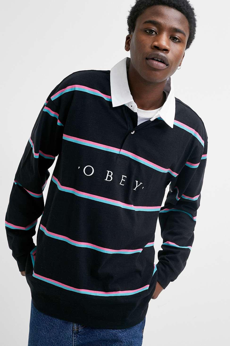 Obey Rugby Polo Clearance, 56% OFF 