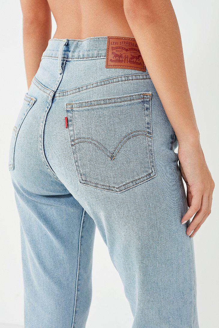 levi's wedgie fit bauhaus blues