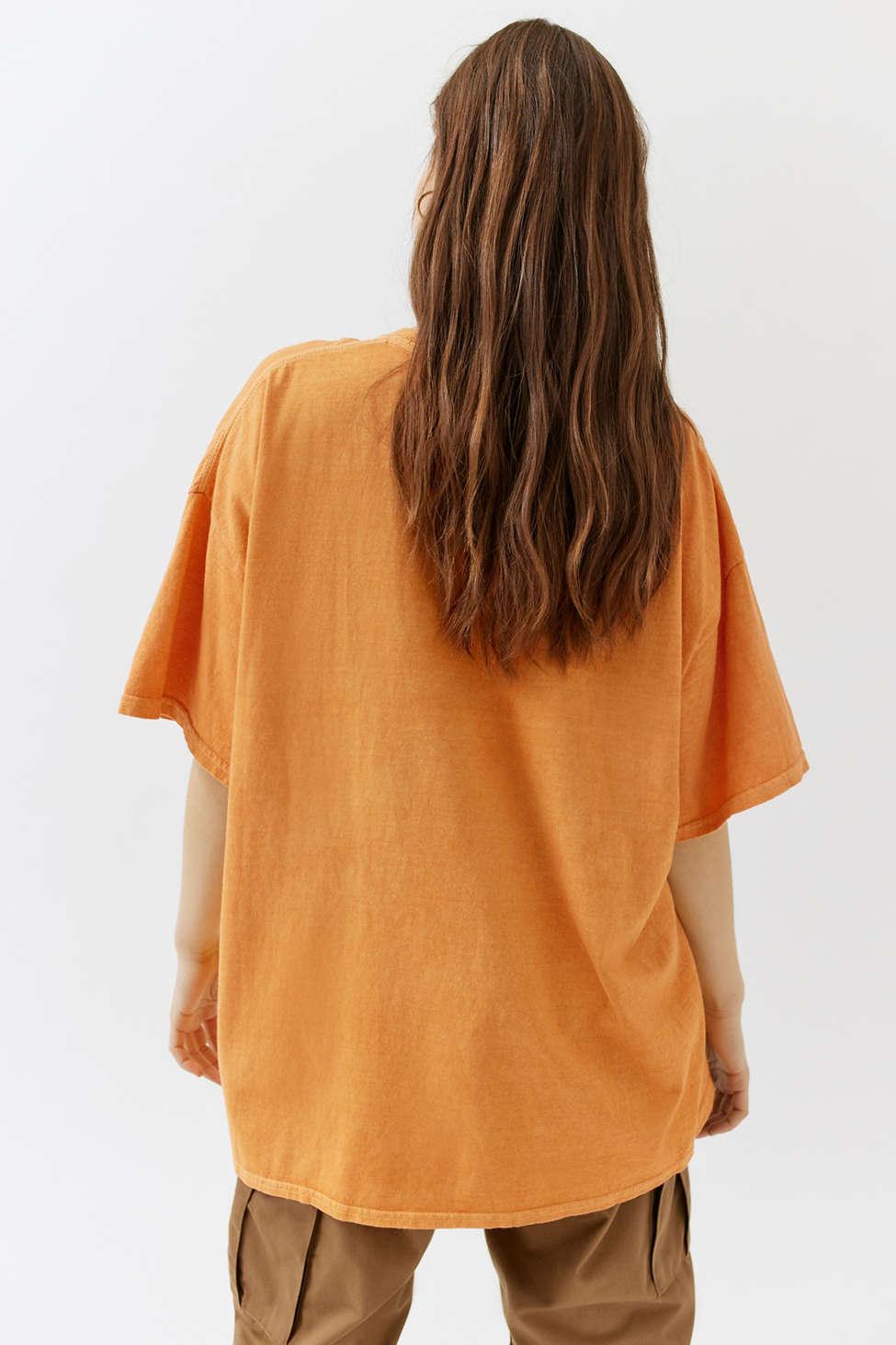Urban Outfitters Sublime T shirt Dress in Orange Lyst