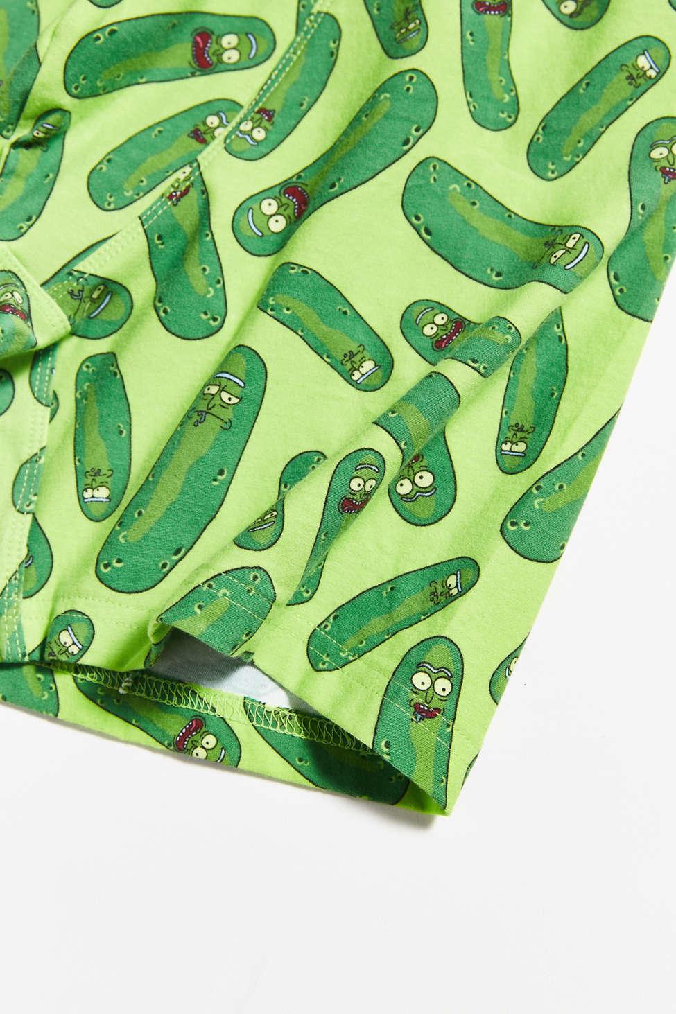 Urban Outfitters Pickle Rick Boxer Brief in Green for Men | Lyst Canada
