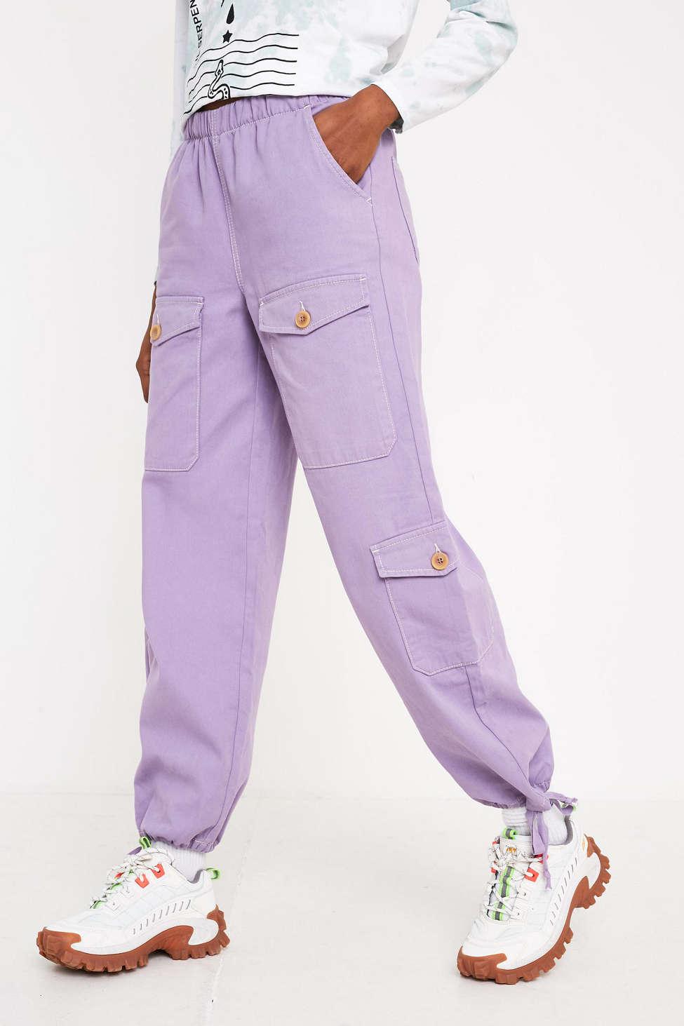 Light purple hot sale cargo pants