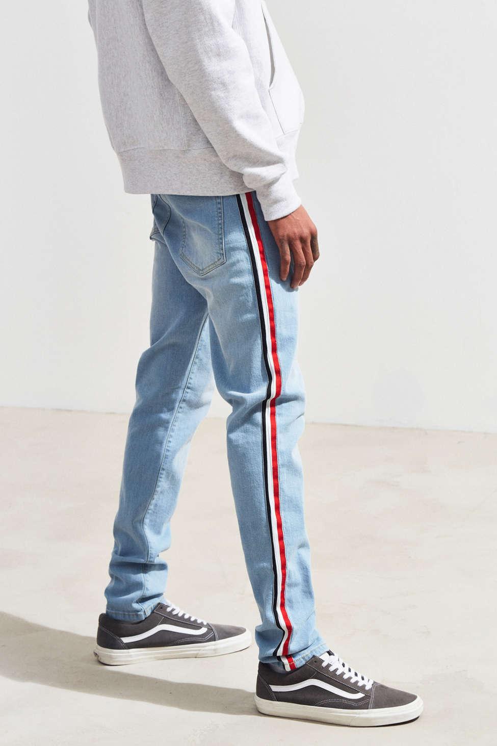 bdg side tape skinny jean