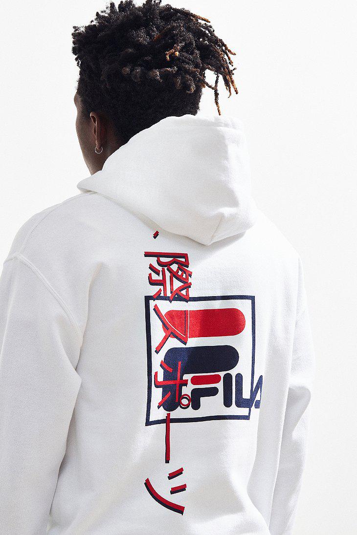 fila international sport hoodie sweatshirt