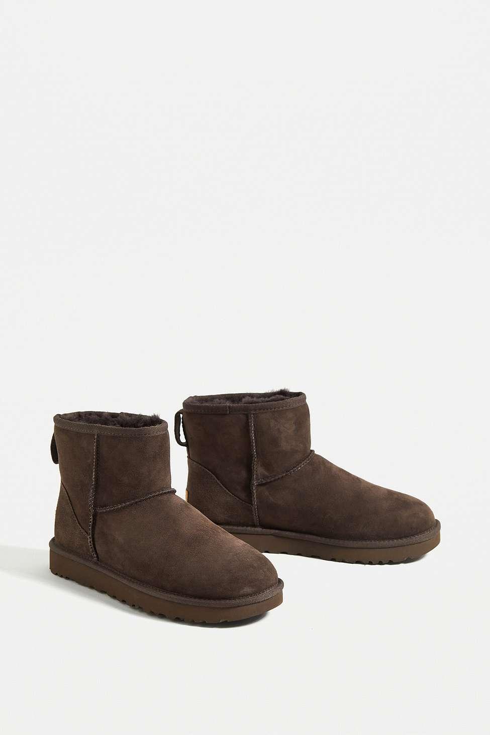UGG Chocolate Classic Mini Ii Boots in Brown Lyst UK