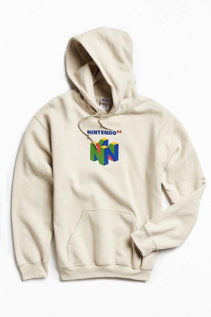 Urban Outfitters Fleece N64 Hoodie Sweatshirt for Men | Lyst