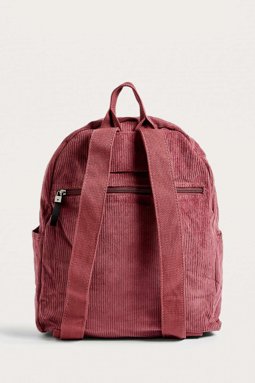 Urban Outfitters Uo Large Corduroy Backpack in Pink Lyst