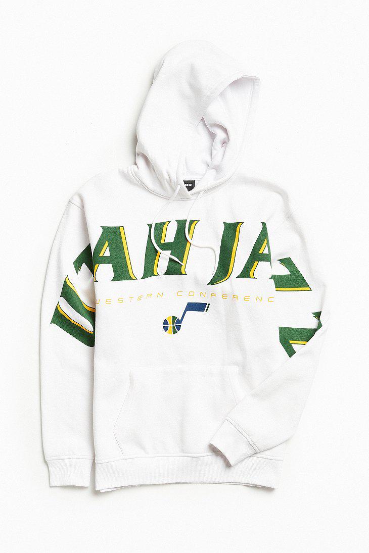 Urban Outfitters Cotton Nba Utah Jazz Wingspan Hoodie ...