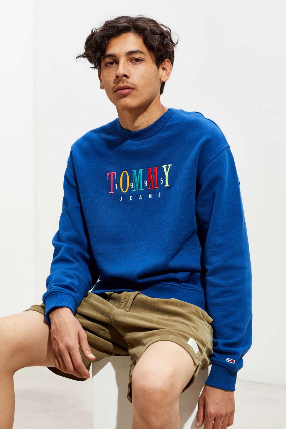 Tommy Jeans Multicolor Logo Crew Neck 