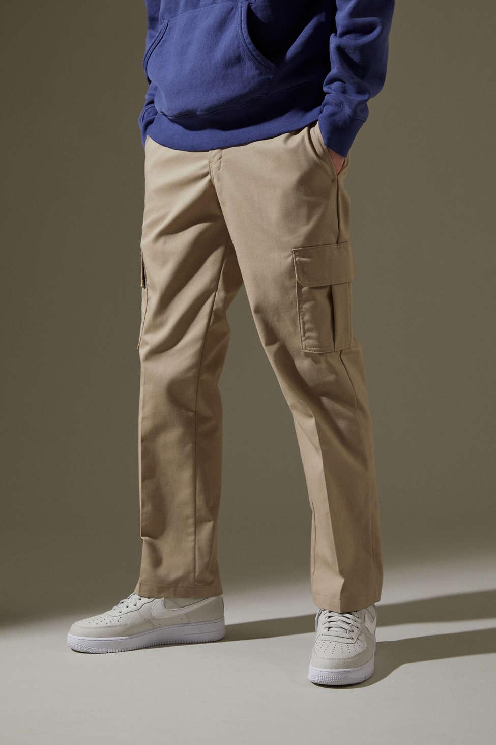 Dickies Twill Cargo Pant in Natural for Men | Lyst