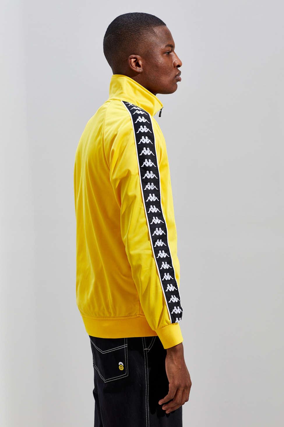 Kappa Banda Anniston Track Jacket in Yellow for Men