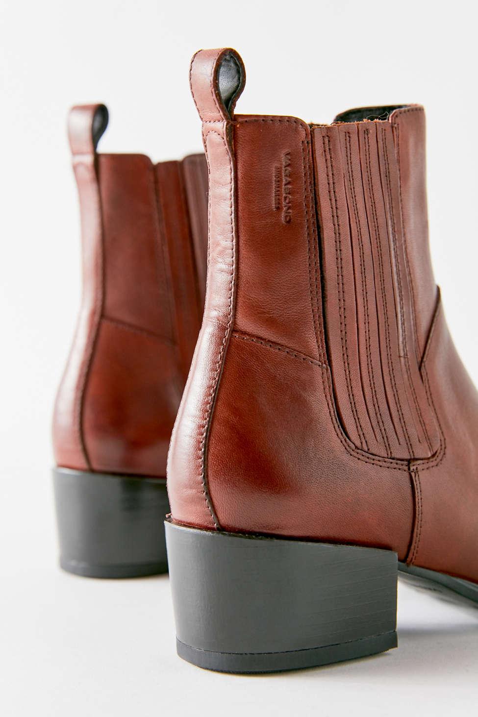 Vagabond Leather Marja Chelsea Boot in Light Brown (Brown) - Lyst