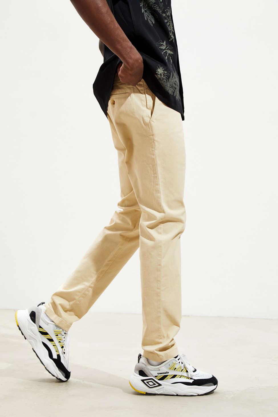 Urban Outfitters Cotton Uo Easton Skinny Stretch Chino Pant in Beige (Natural) for Men - Lyst