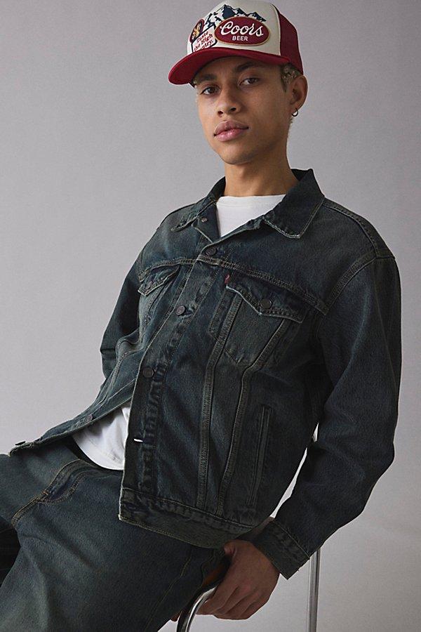 LEVI'S TYPE 1 Trucker Jacket 【RELAXED】 Levi's Relaxed Fit Denim Trucker Jacket in Grey for Men | Lyst Canada